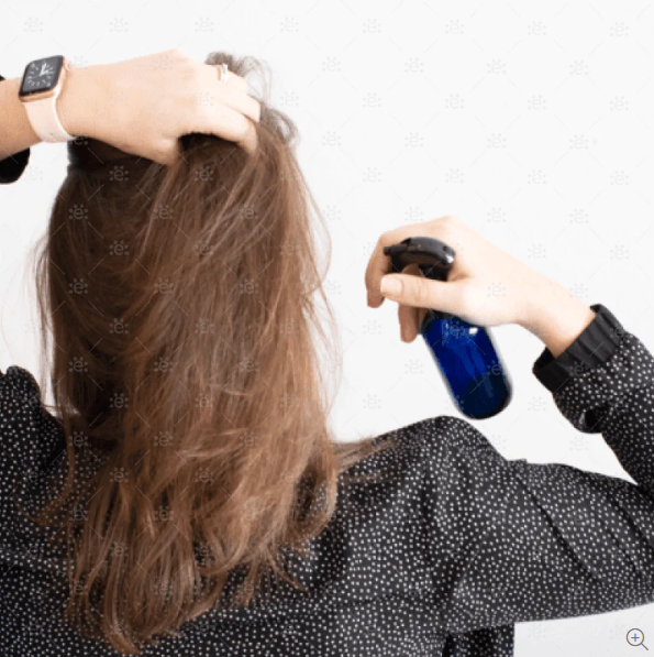 120 ml Blauw Glazen Spray Fles (per stuk)