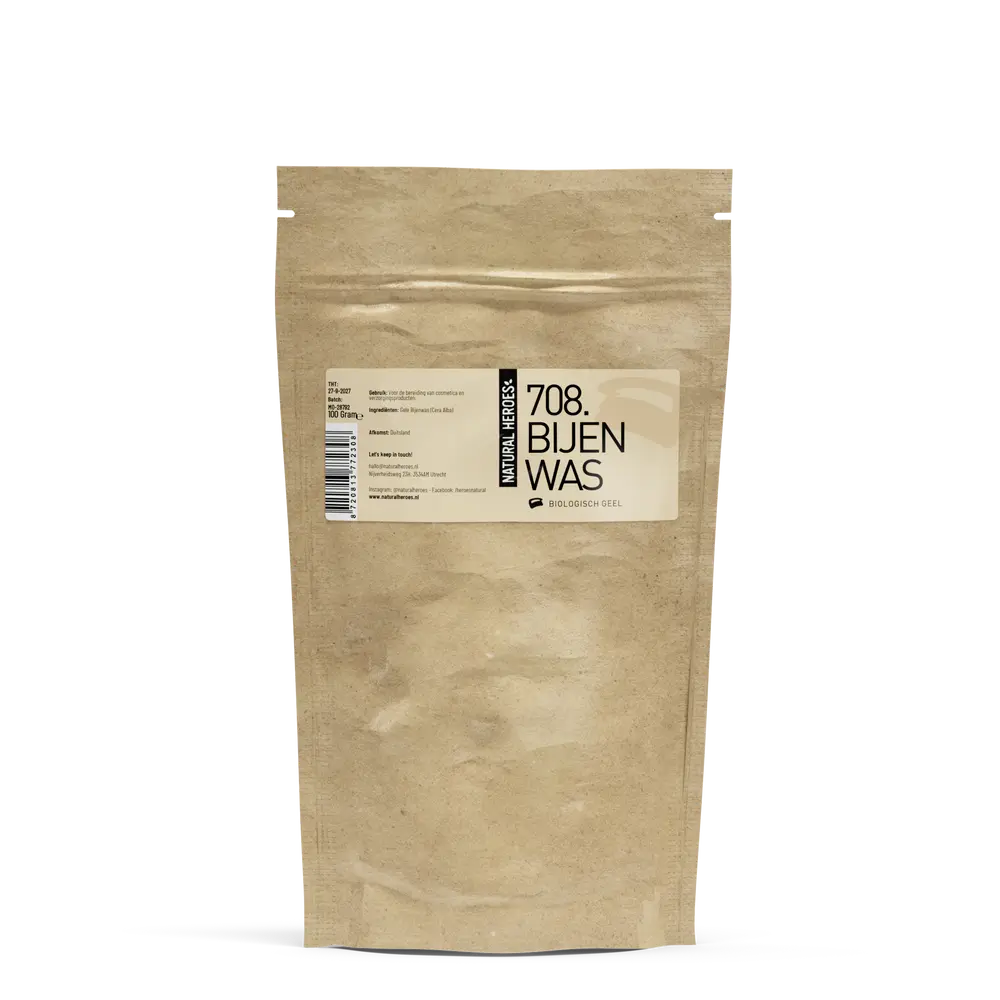 Héros naturels 708. Bijenwas (Biologisch, geel)