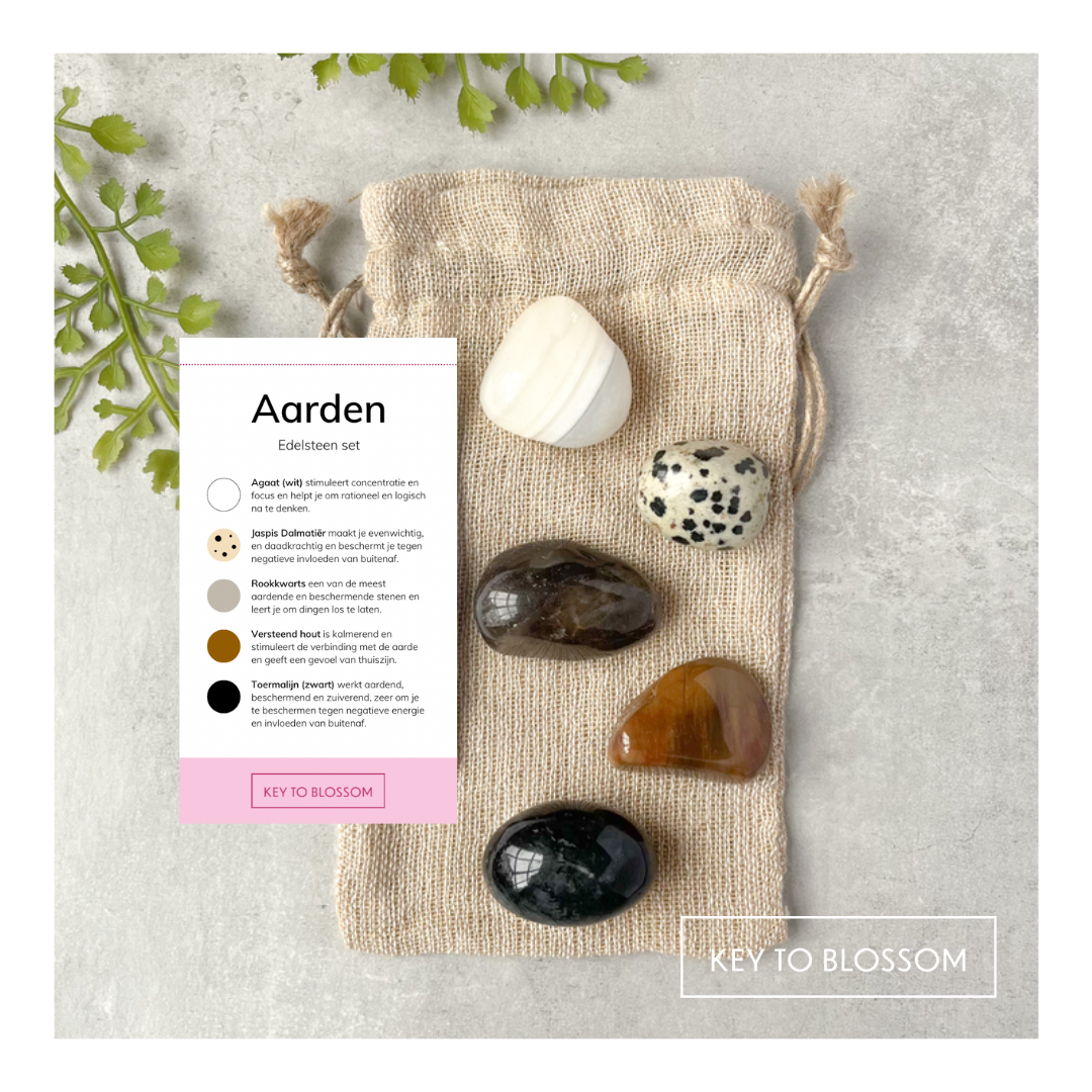 Edelstenen set - Aarden / Gronden