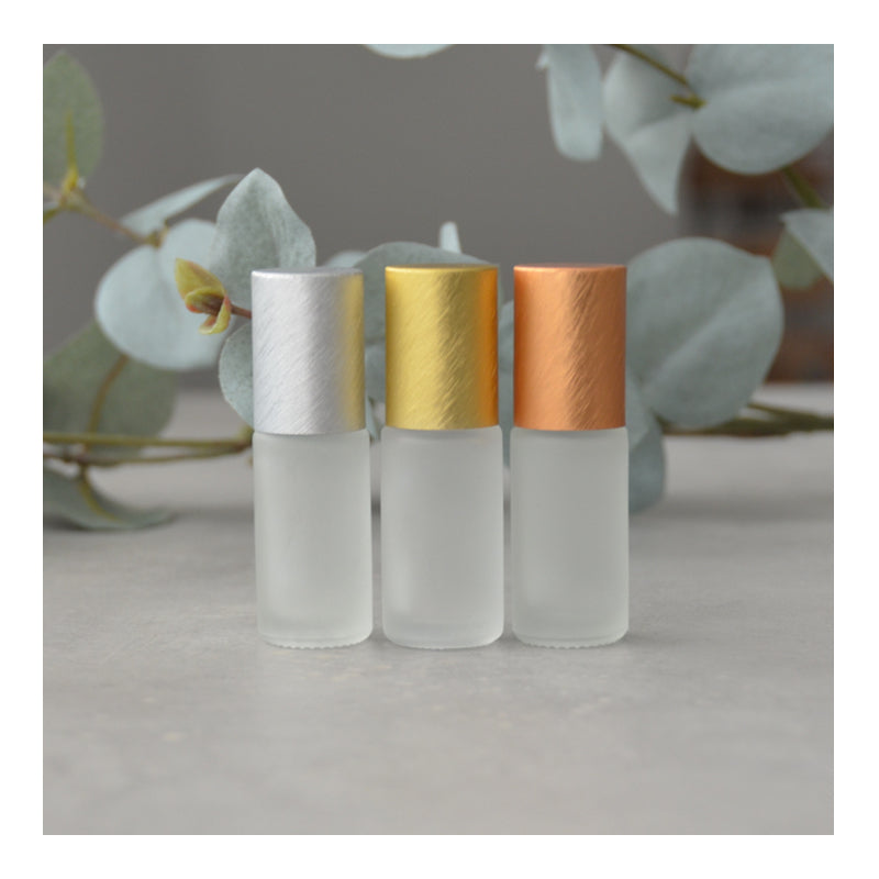 Mix & Match 5 ml Deluxe Roller Transparant Frosted