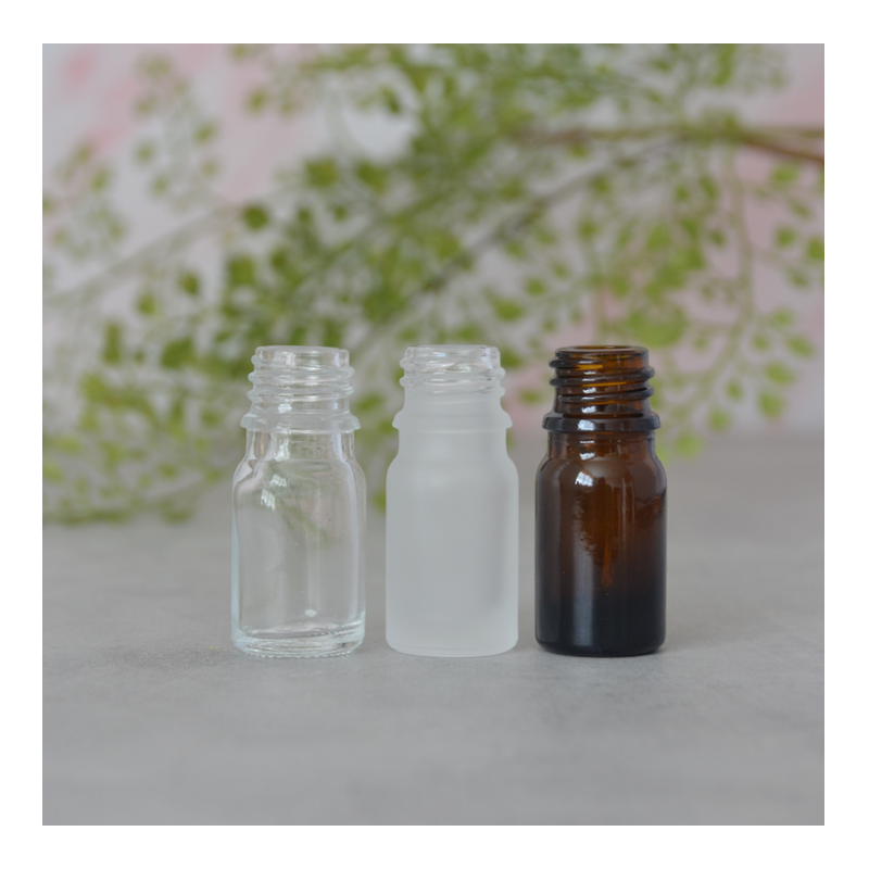 5 ml Amber Druppelfles (per stuk)