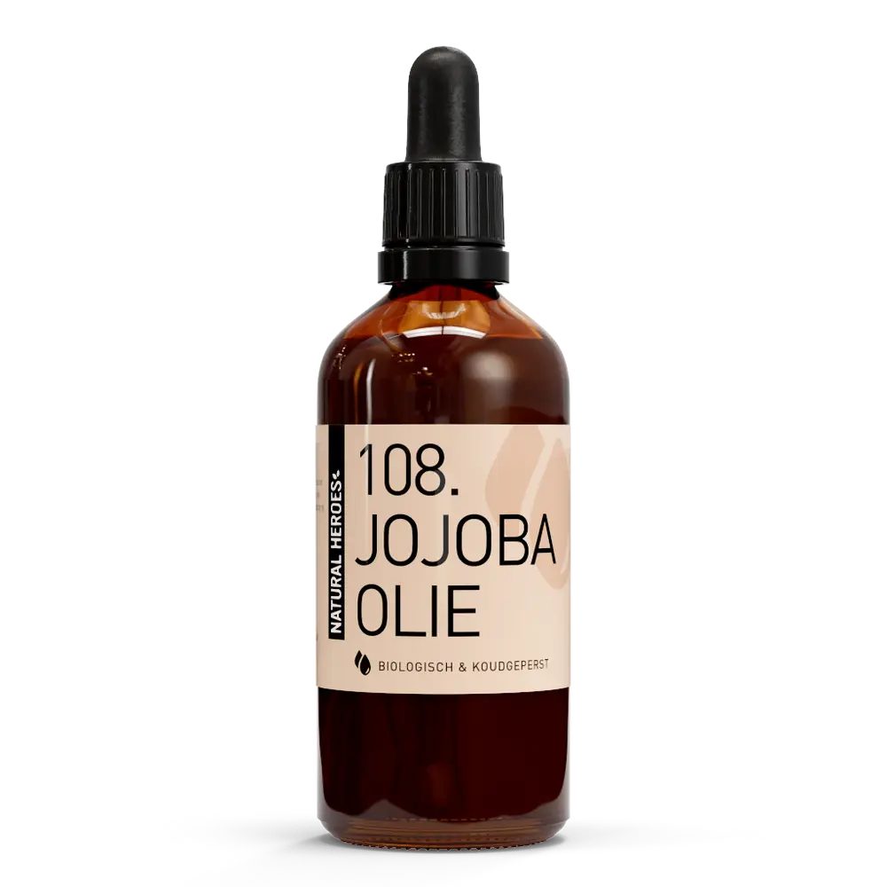 Natural Heroes 108. Jojoba olie (Biologisch en Koudgeperst)