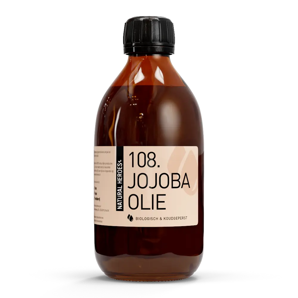 Héros naturels 108. Huile de jojoba (Biologisch en Koudgeperst)