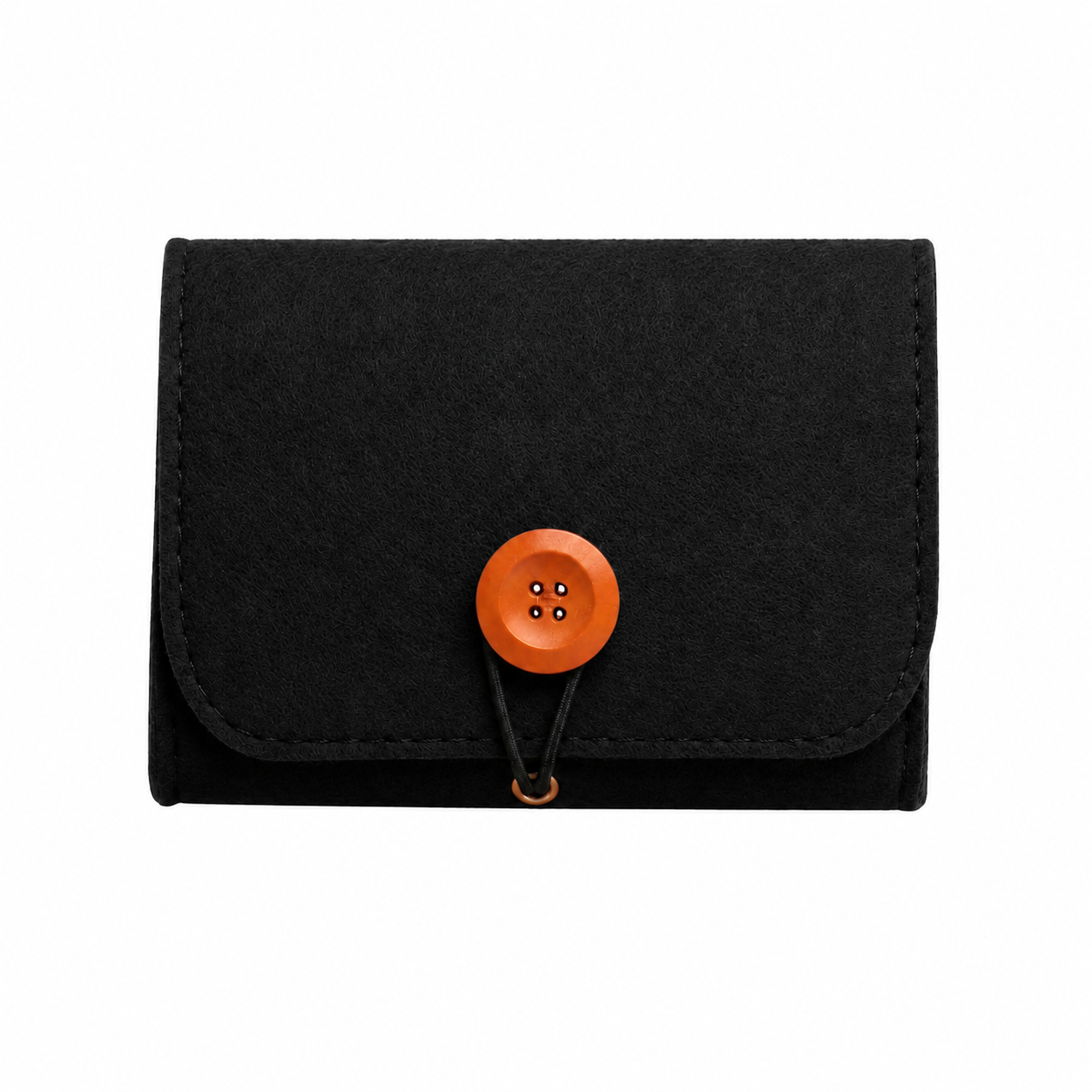 Zwarte Roll-On Etui van Vilt – Praktisch, Compact & Stijlvol
