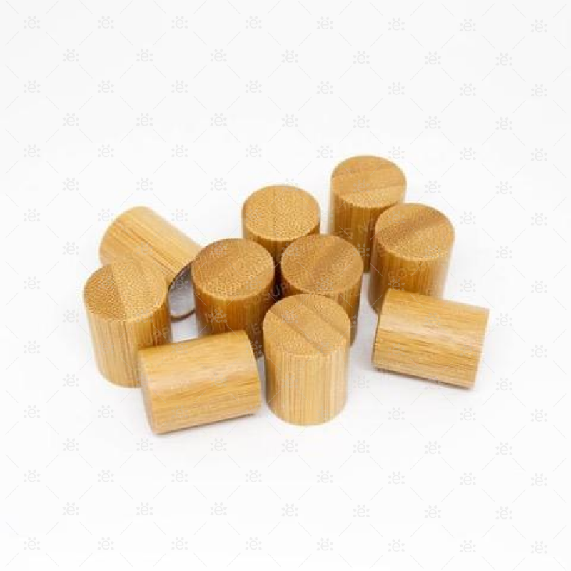 Bamboe Dop Voor Roller Fles 5 & 10 ml (5 stuks)