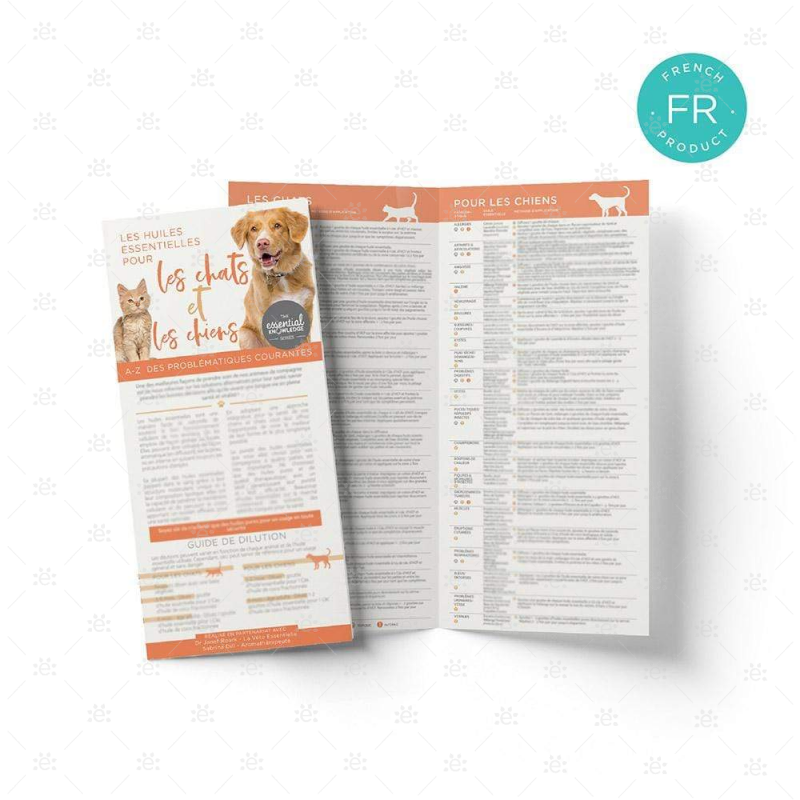 Essential Knowledge Series - Cats & Dogs A-Z Of Ailments (Single) French-Fr Rack Cards
