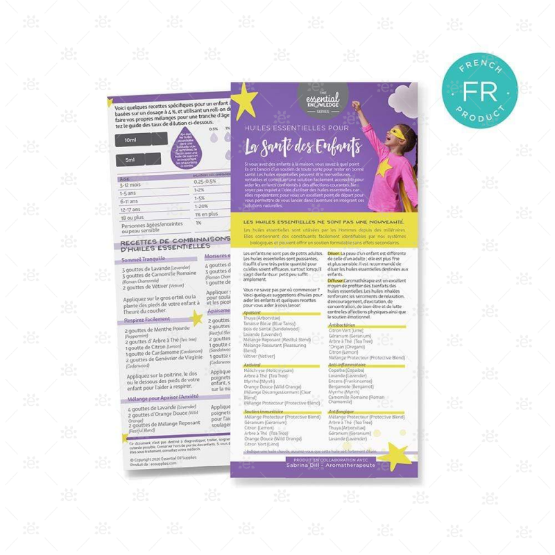 Essential Knowledge Series:  Childrens Health (Single) - French Rack Cards