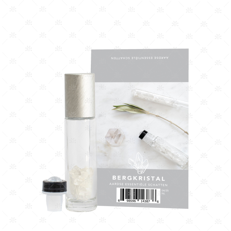 Ensemble de flacons à bille en quartz transparent