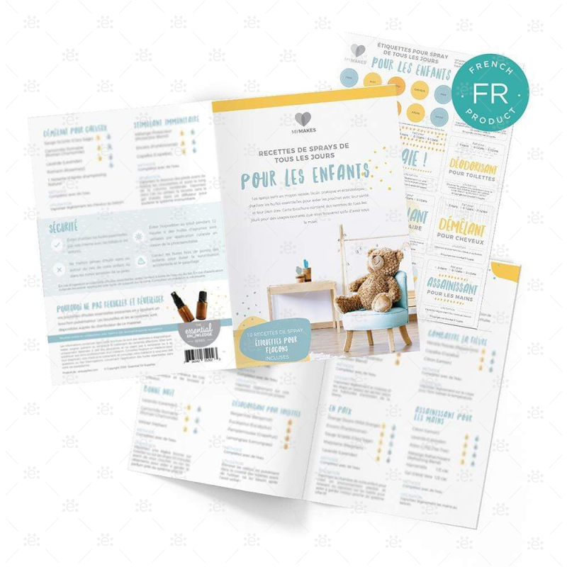 MyMakes : Sprays quotidiens pour enfants (1 de chaque)