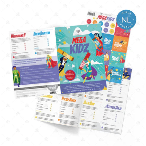 MyMakes: Mega Kidz NL - Ensemble de réceptions et d'étiquettes