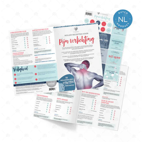 MyMakes : Pijn Verlichting - Ensemble de réceptions et d'étiquettes