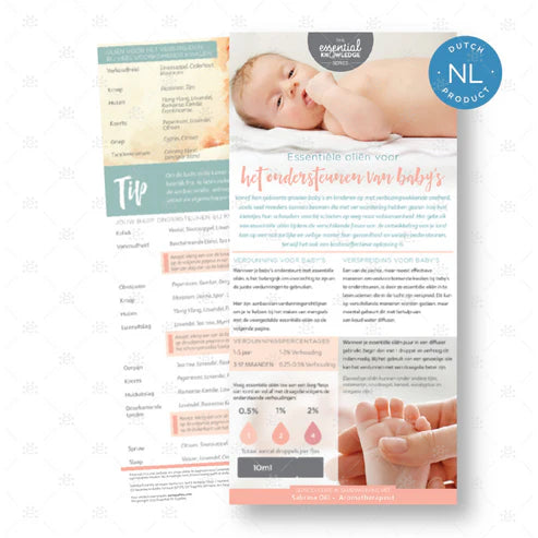 Baby's Infokaart 10 stuks NEDERLANDS