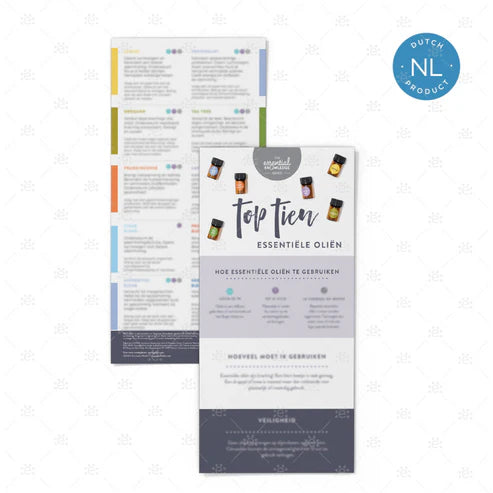Top Tien Infokaart 10 stuks NEDERLANDS